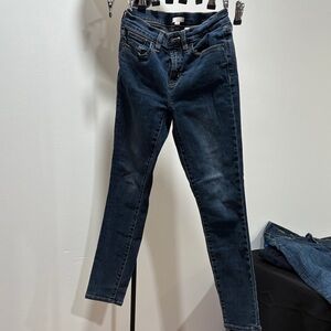 J. Crew Women's Skinny Jeans in Deep Indigo